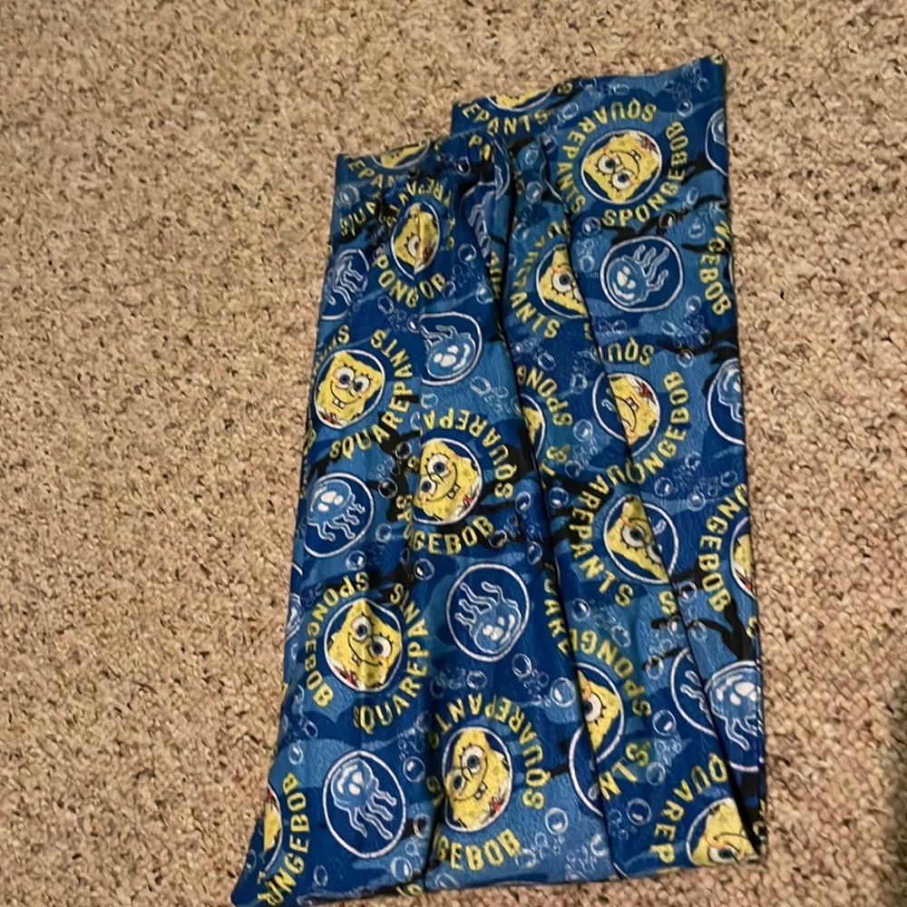 Sponge bob pajama pants
